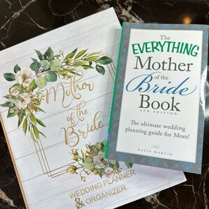 Mother of the Bride Book and Planner & Organizer! Set of 2 New Unused Books